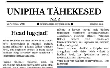 Ilmus Unipiha Tähekeste teine number