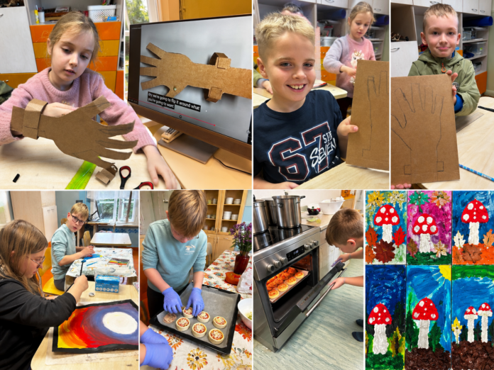 Classroom Crafts, Paintings and Pastries